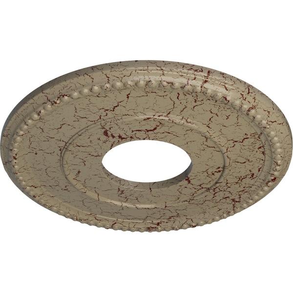 Bradford Ceiling Medallion (Fits Canopies Up To 6 5/8), 12 1/2OD X 3 7/8ID X 3/4P